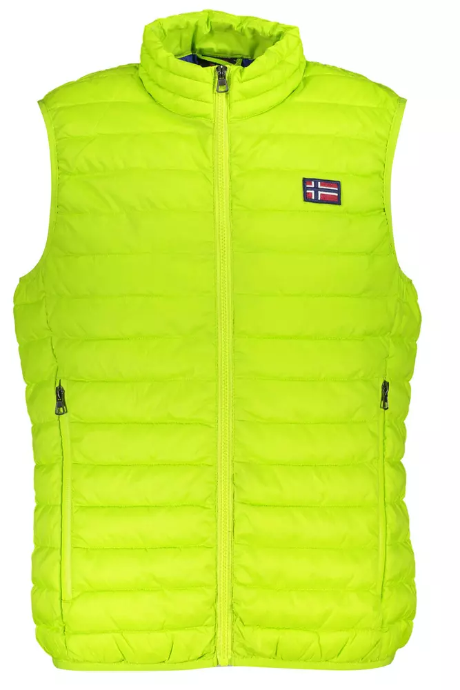 

Желтая мужская куртка из полиэстера Geographical Norway