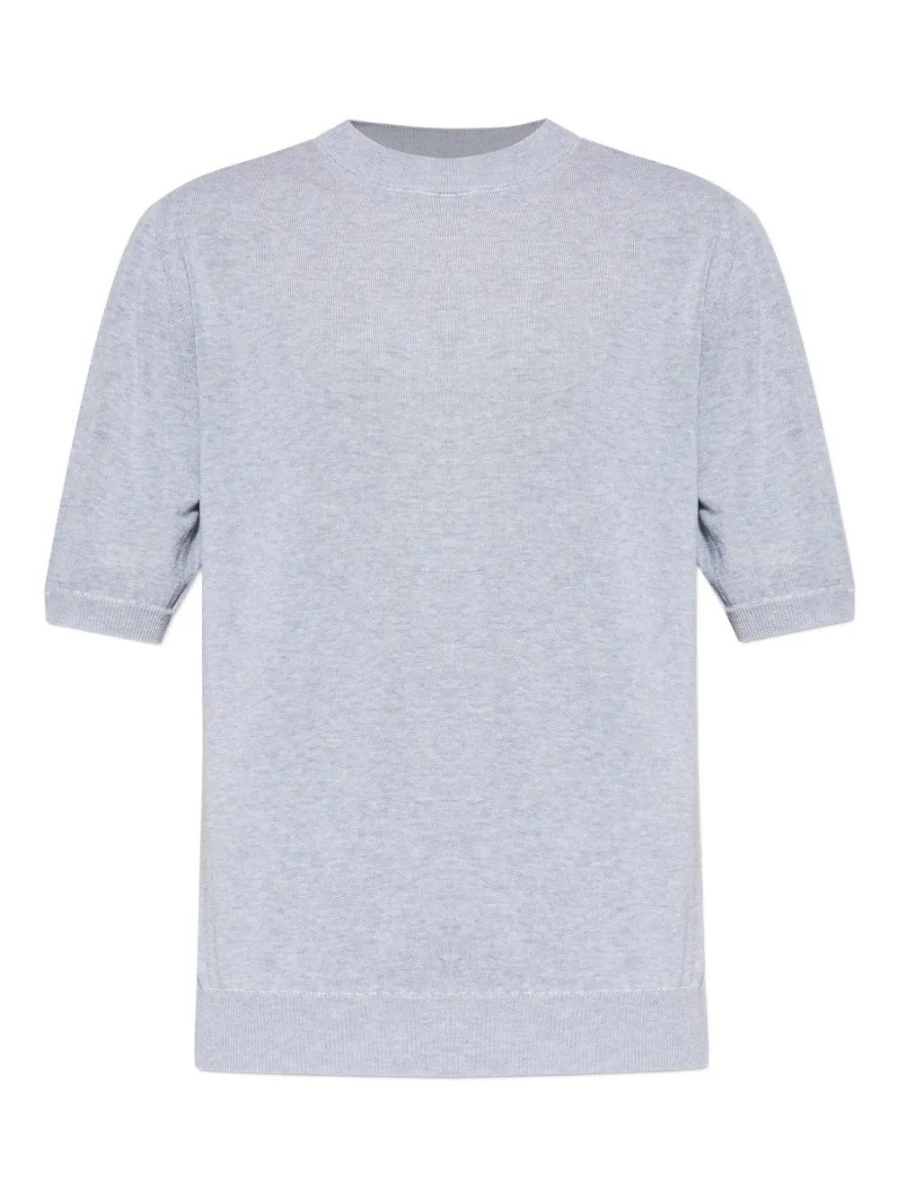 

Вязаная футболка с короткими рукавами Eleventy, серый