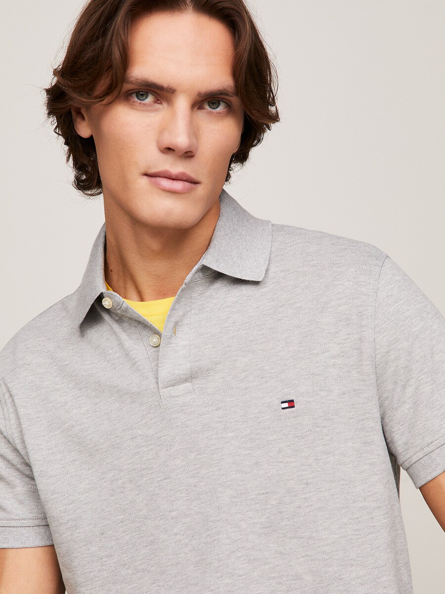Футболка TOMMY HILFIGER 1985, mottled grey — фото 3