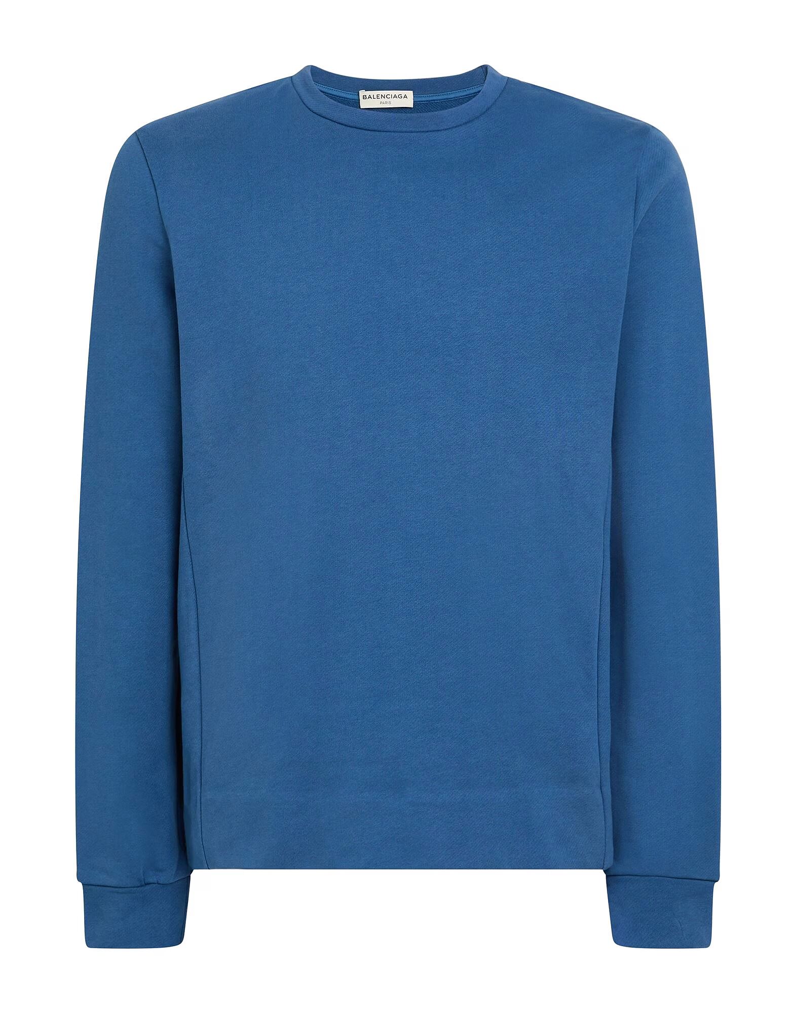 

Толстовка Balenciaga, серо-синий