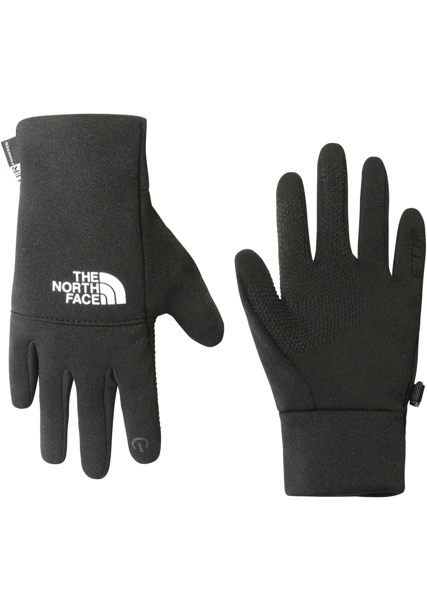 

Флисовые перчатки North Face "KIDS RECYCLED ETIP GLOVE" The North Face, черный
