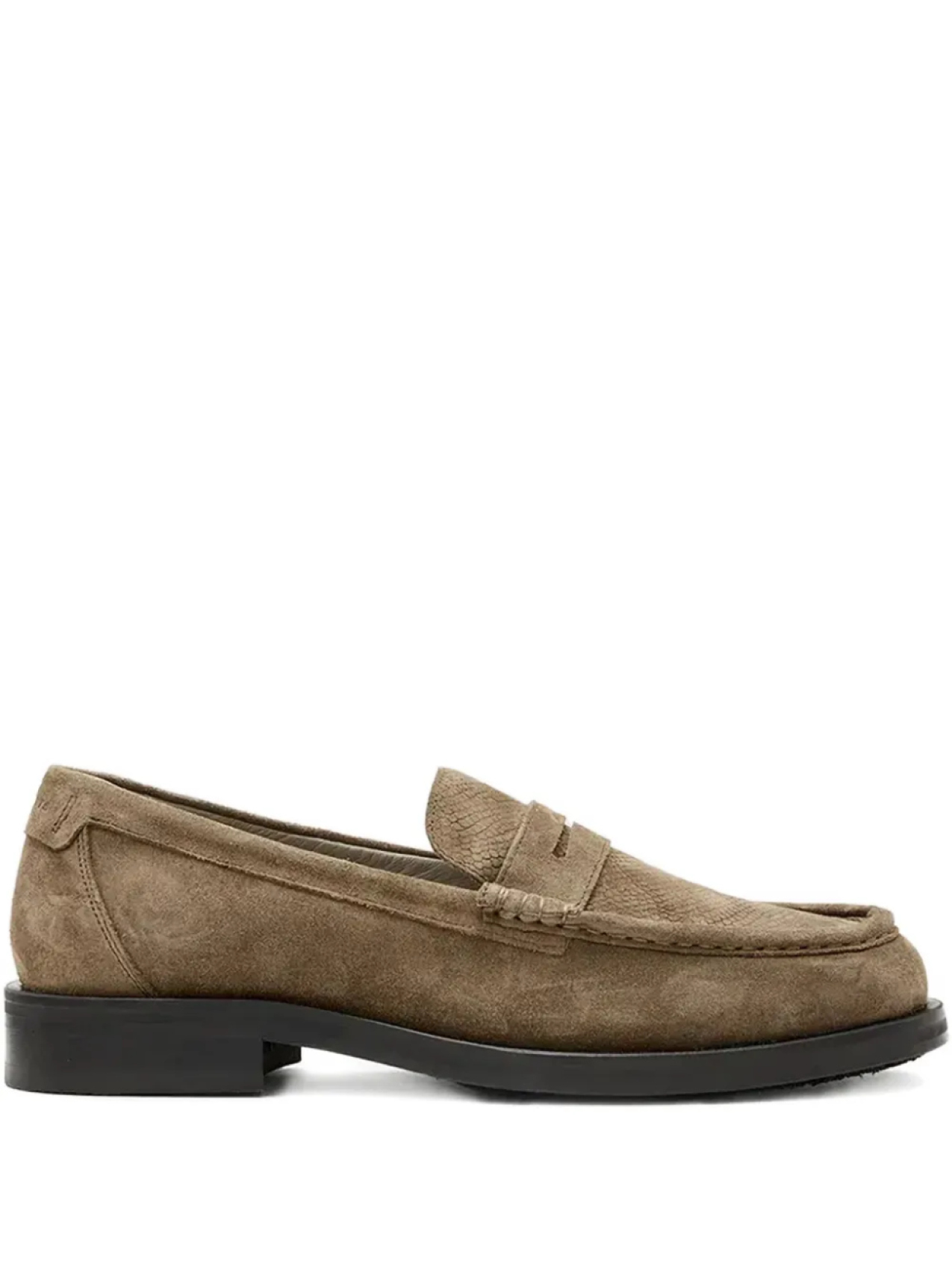 

Кожаные мокасины AllSaints, нейтральный