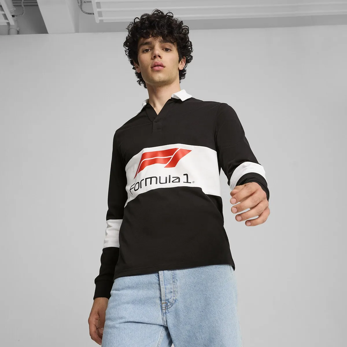 

Мужское поло F1 Puma Polo, чёрный