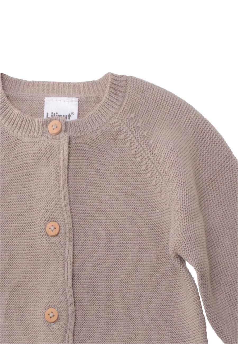Вязаный кардиган LILIPUT Knit Cardigan, коричневый — фото 3