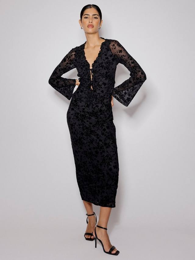 

Юбка макси Devore Nobody's Child, Black