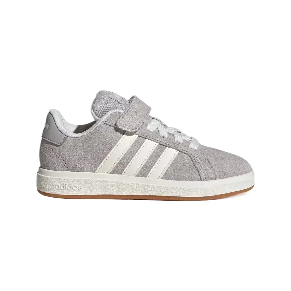 Adidas Кроссовки GRAND COURT Low top для детей в цвете серый белый — фото 2