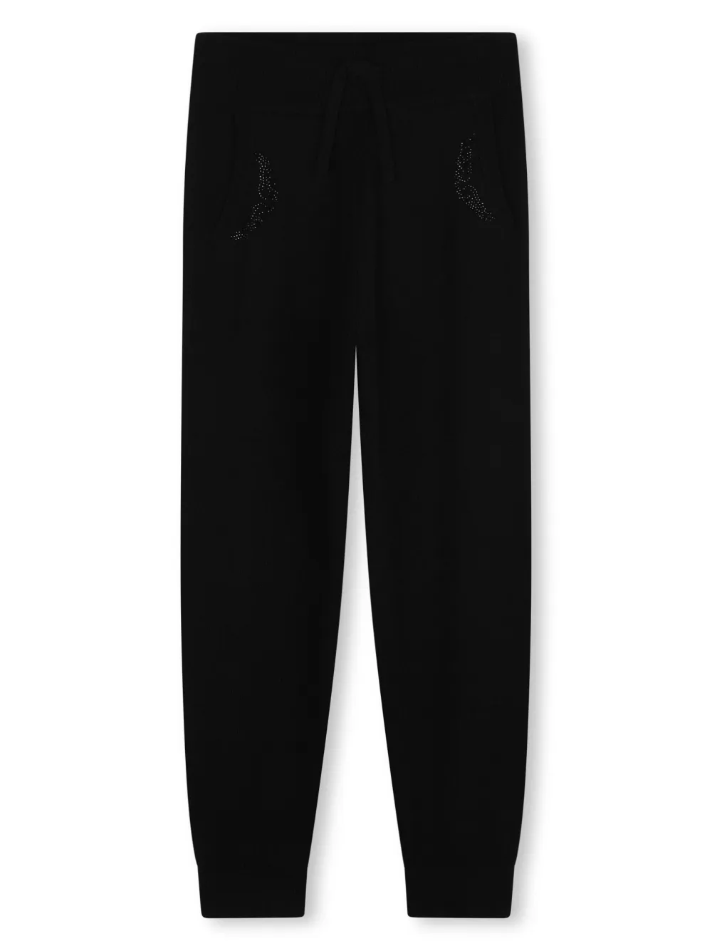 

Трикотажные брюки Zadig & Voltaire Kids, черный