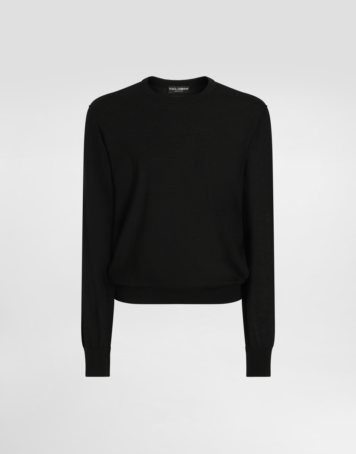 

Кашемировый пуловер Dolce & Gabbana, черный