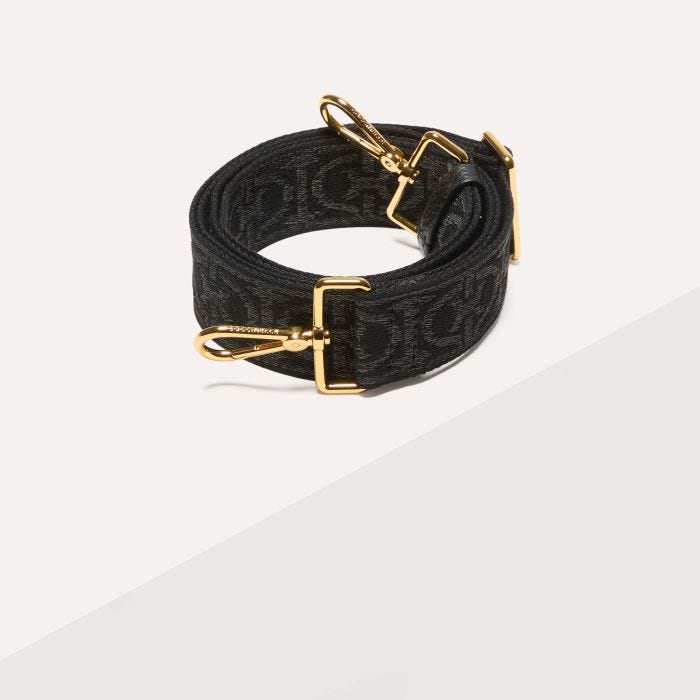 

Ремень Coccinelle Monogram, цвет Multi Antracite/Noir