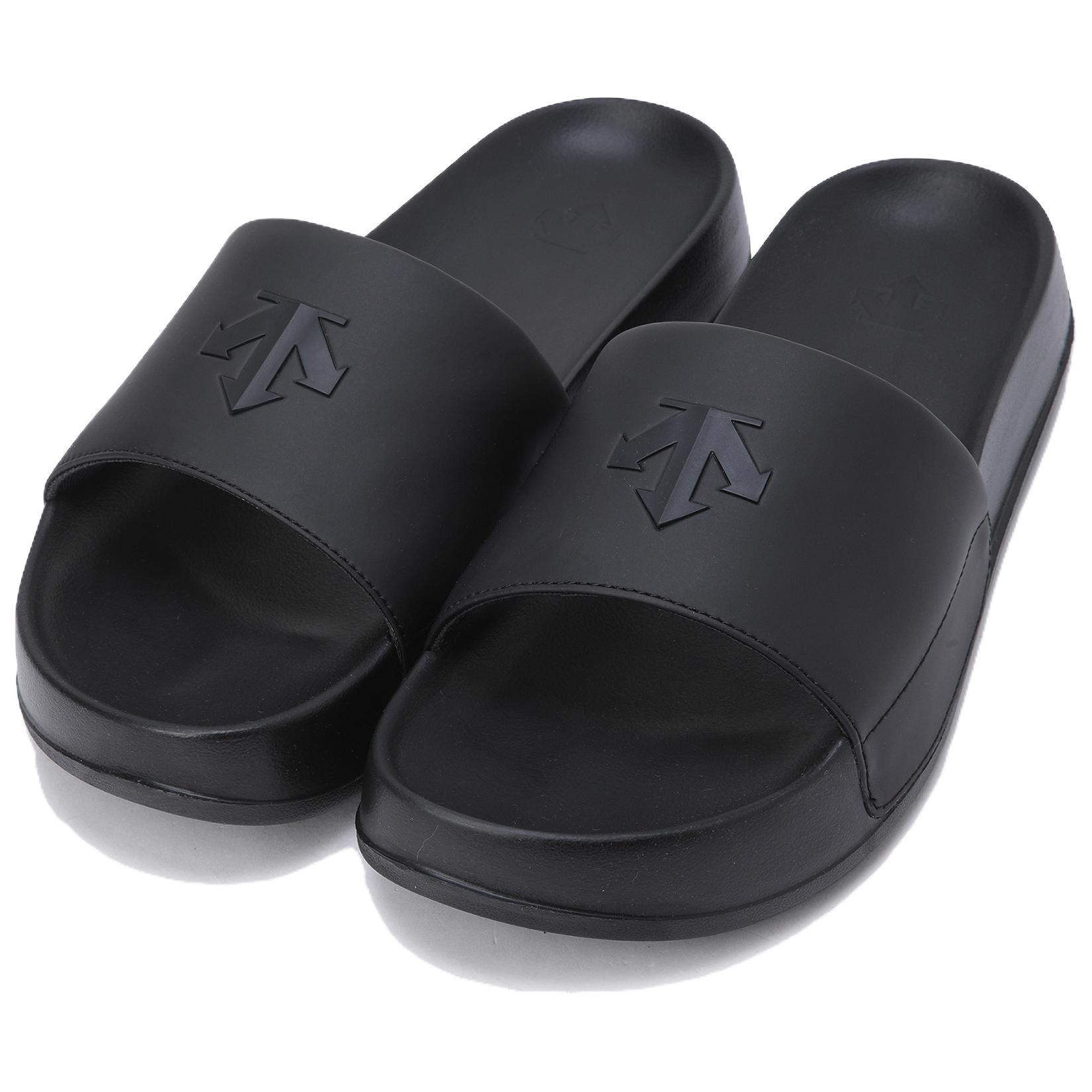 Тапочки-слайдеры Unisex ICING NAS DESCENTE, черный-blk0 — фото 3