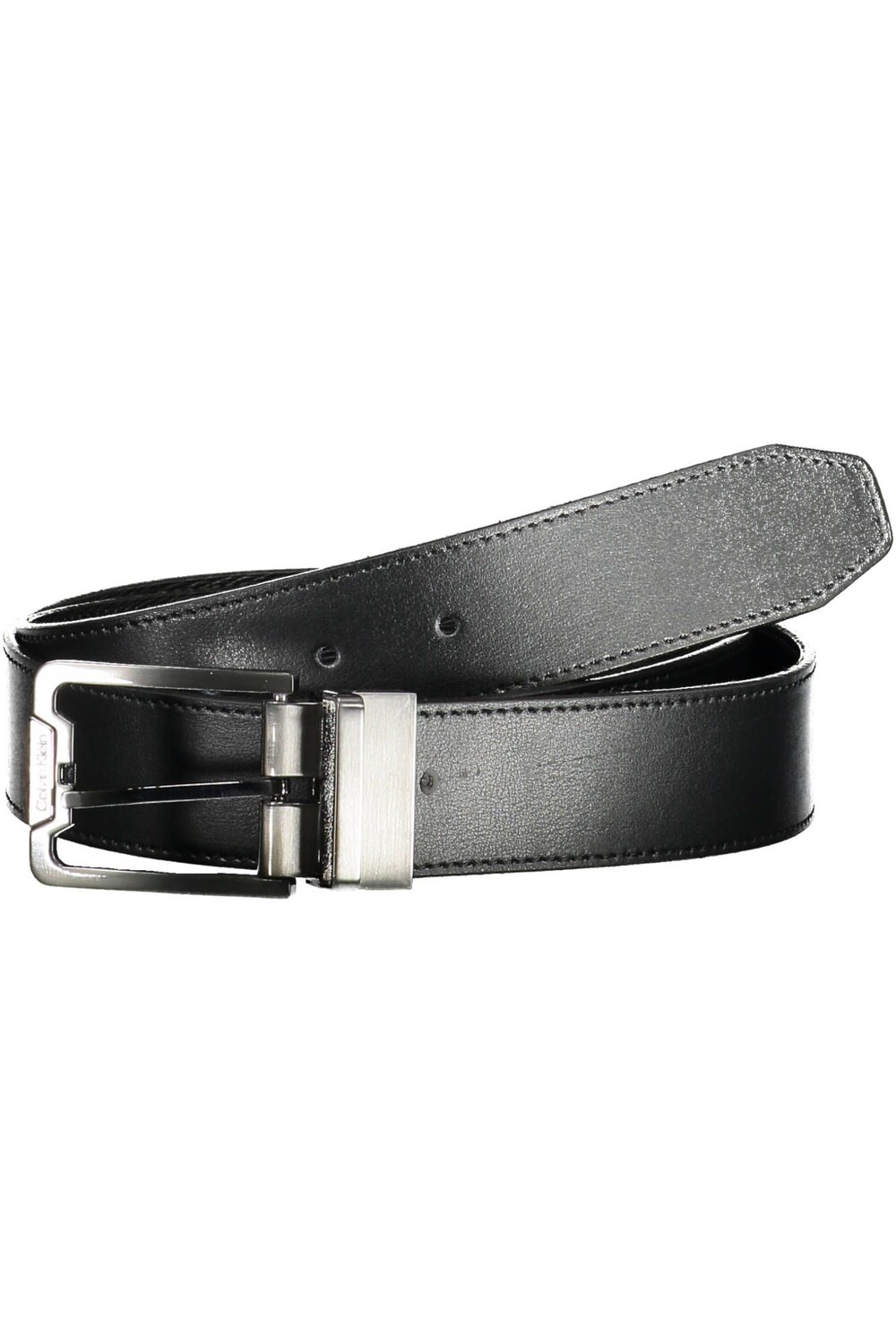 

Черный кожаный мужской ремень Calvin Klein