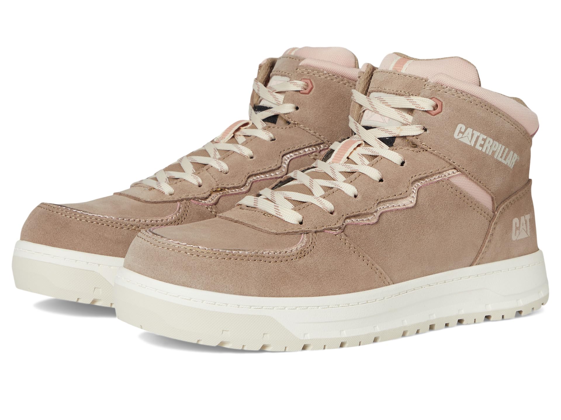 Кроссовки Caterpillar Streamline Court Mid CT, цвет Greige Suede