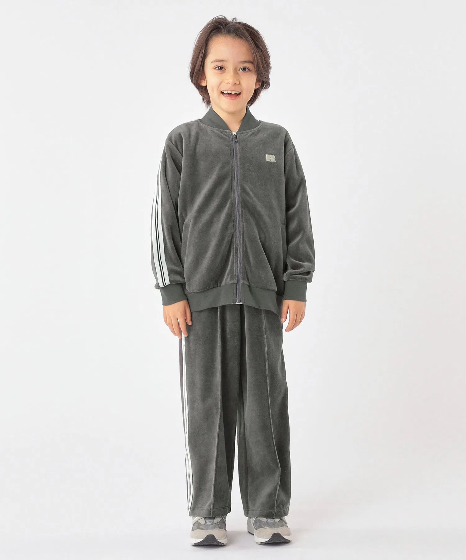 【Эксклюзив от SHIPS KIDS】RUSSELL ATHLETIC: 100-130 см / Полосатые брюки — фото 3