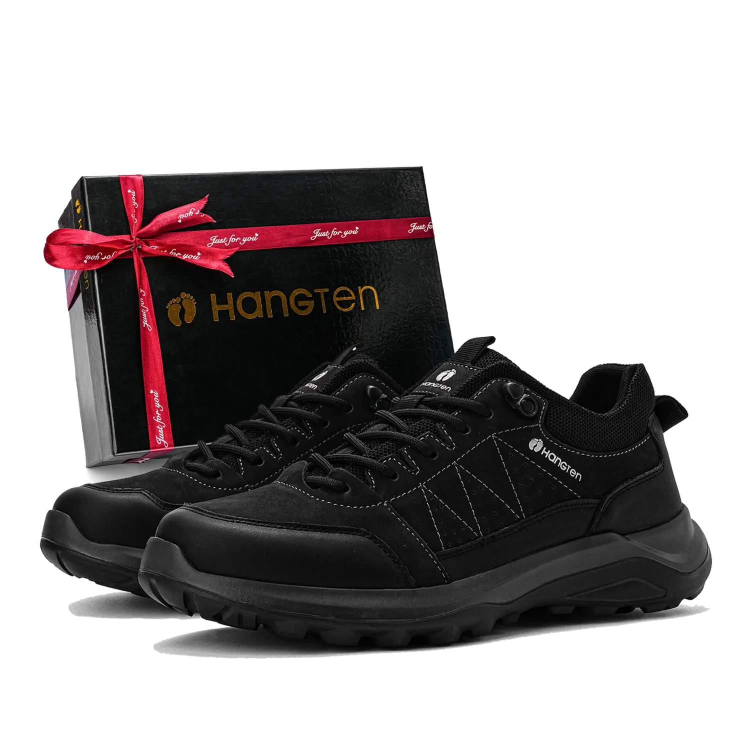 

HANG TEN Мужские черные кеды лоу-топ, цвет Black