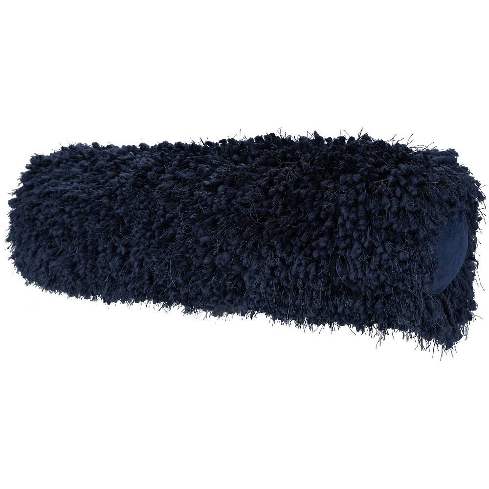 

Подушка для поясницы Mina Victory Lush Shag Yarn, темно-синий