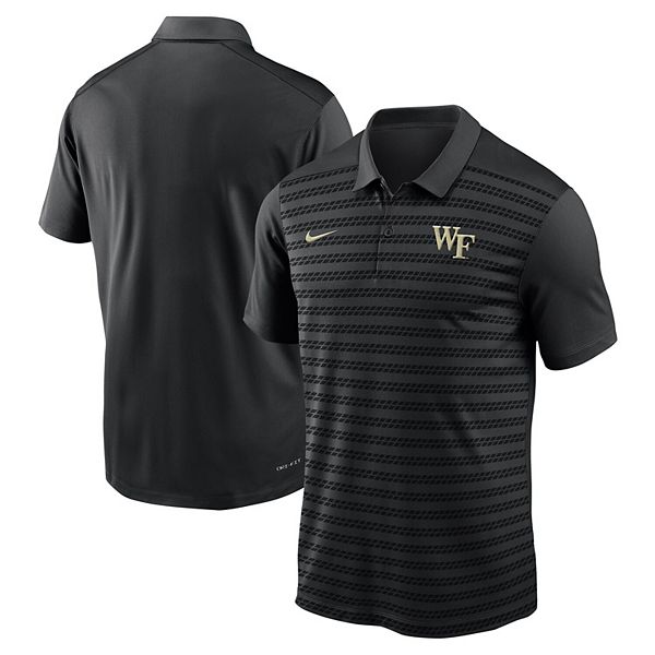 

Мужская черная поло Wake Forest Demon Deacons 2024 Sideline Victory Coaches Performance Nike