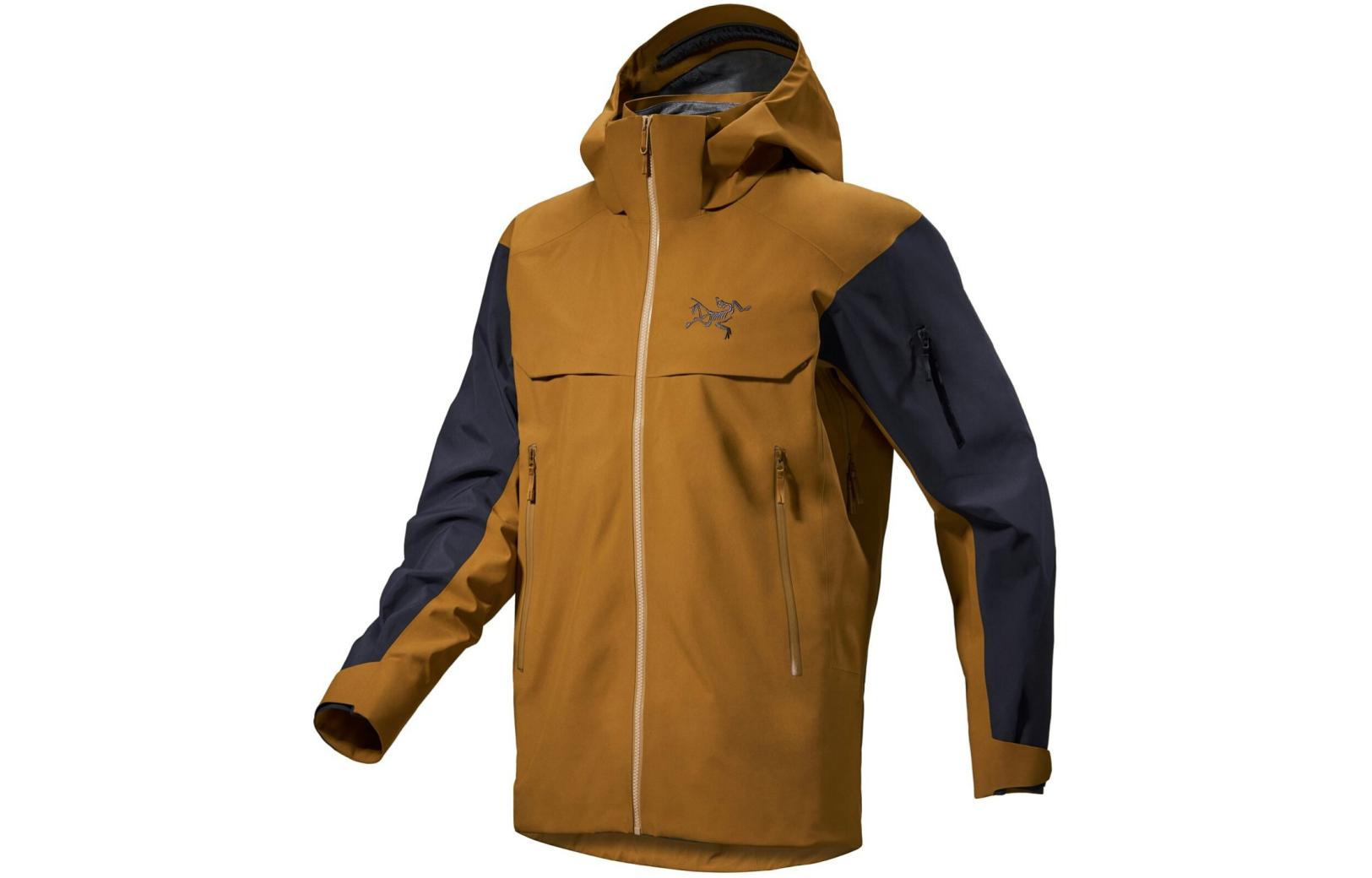 

Куртка Macai Series для мужчин Arcteryx, черный sapphire/yukon желтый/черный sapphire/yukon