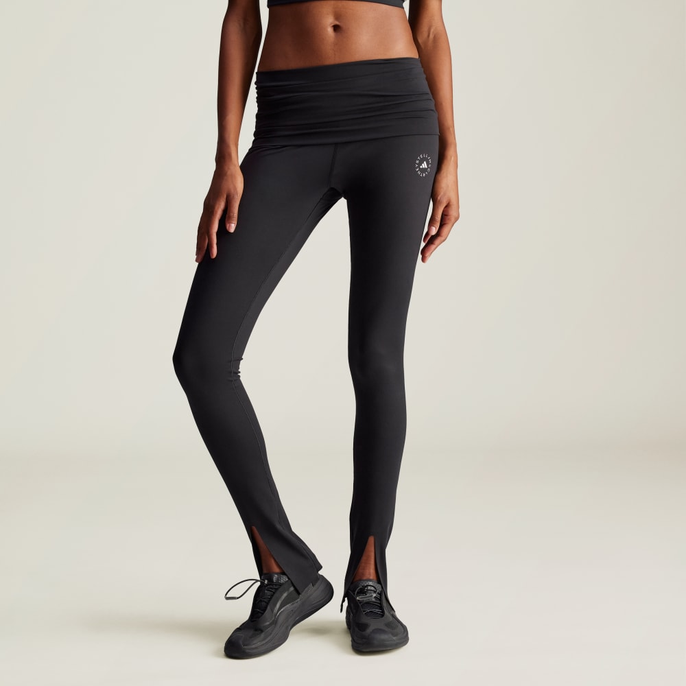 

Леггинсы Adidas by Stella McCartney TrueStrength Splitcuff Leggings, черный