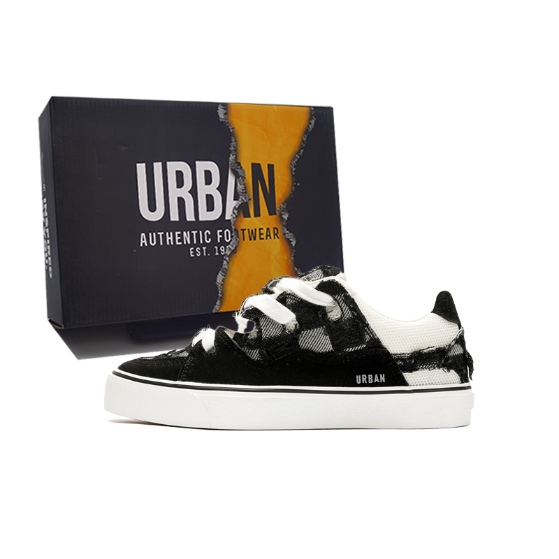 

Низкие повседневные туфли мужские URBAN AUTHENTIC, Black