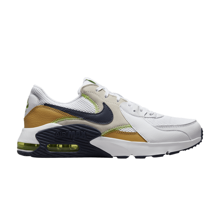 

Кроссовки Nike Air Max Excee 'White Obsidian Team Gold', белый