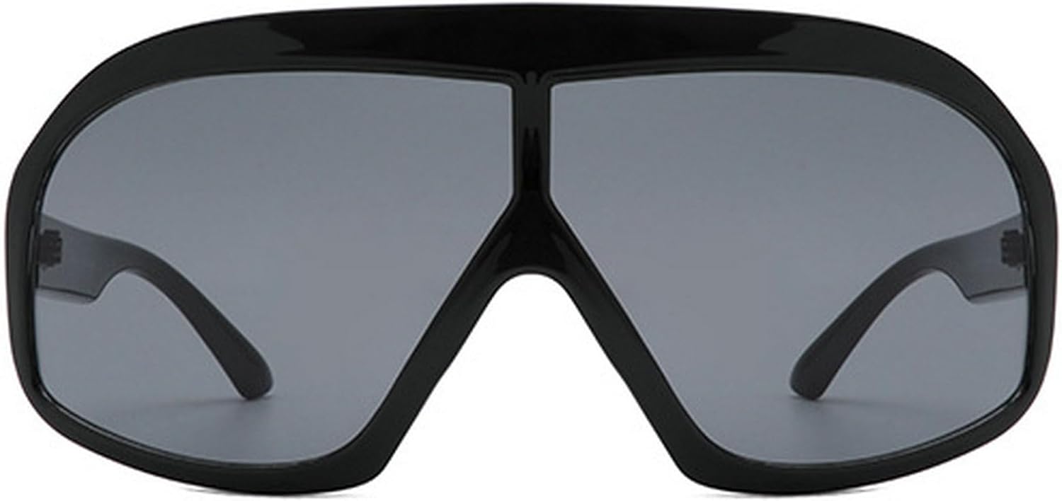 

Модные большие квадратные женские солнцезащитные очки в винтажном панк-стиле для мужчин, очки для активного отдыха, солнцезащитные очки UV400 оранжево-фиолетового цвета mincl, Black