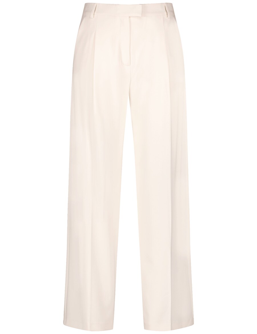 

Широкие плиссированные брюки GERRY WEBER, белый