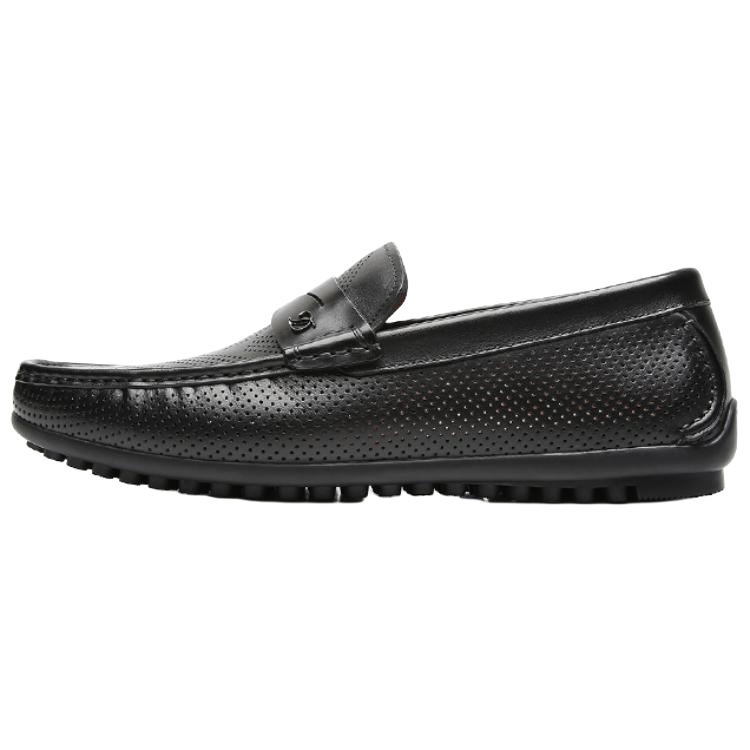 

S.T.Dupont Мужские черные лоферы STDUPONT Gommino