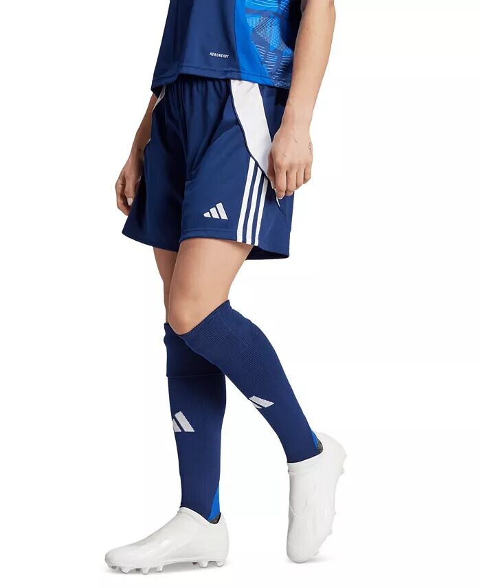 

Женские шорты Active Tiro 24 Performance на шнурке adidas, синий