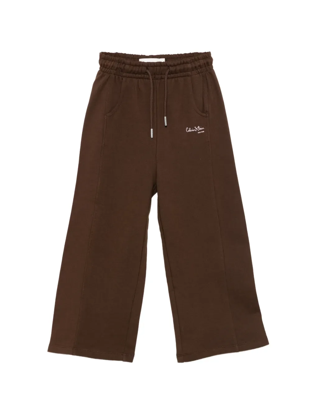 Спортивные брюки на завязке Calvin Klein Kids, коричневый