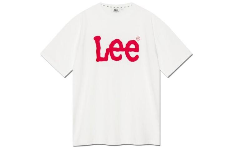 

Футболка унисекс белая Lee, белый