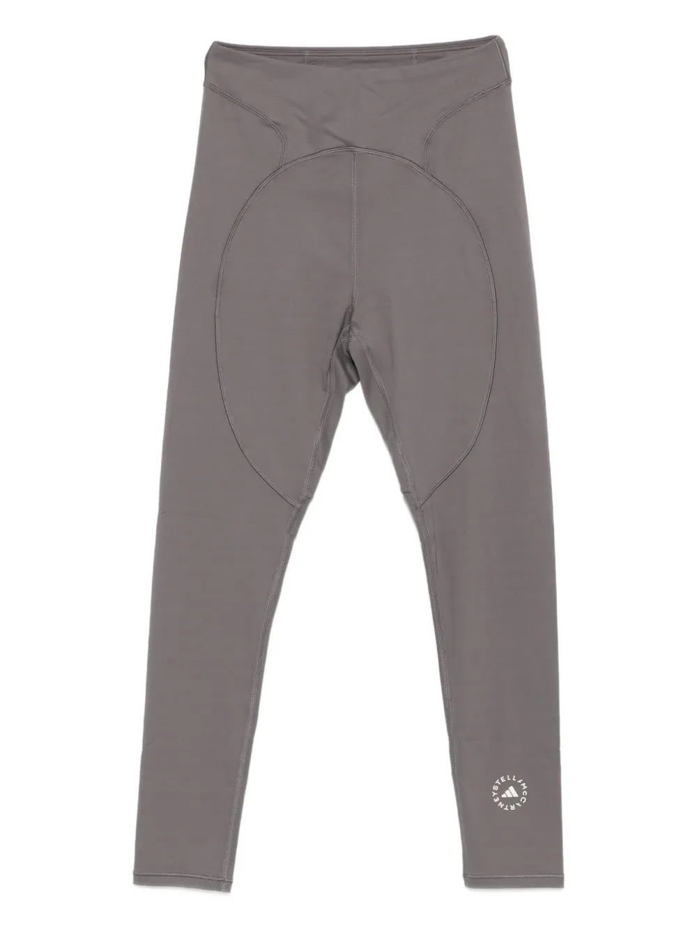 

Леггинсы с круглыми вставками 7/8 Adidas by Stella McCartney, серый
