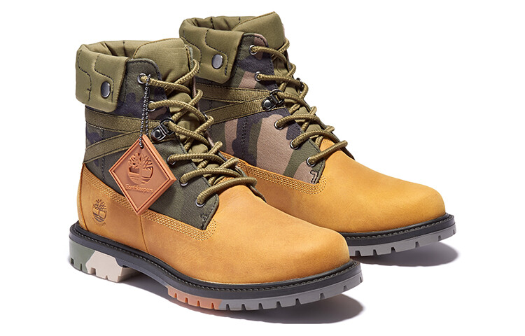 Ботинки Timberland Heritage EK+ 6 Inch Waterproof Boot 'Wheat Full Grain' Women's — фото 3
