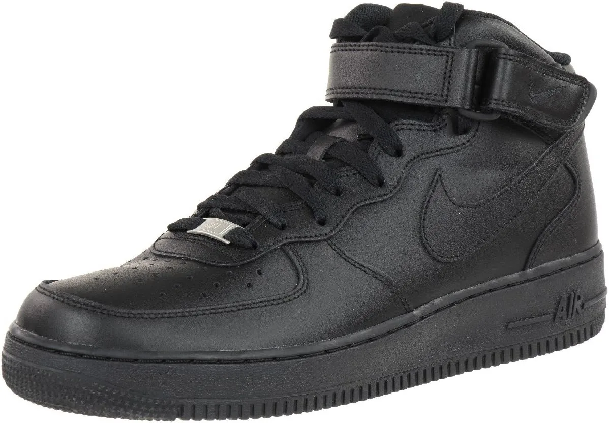 Кроссовки Nike Air Force 1 Mid 07 (315123 029), черный