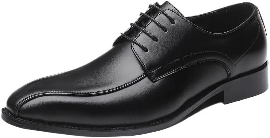 Мужские мокасины Casual Slip-on Mule Loafer Comfortable Walking Lightweight Breathable Lace Up Shoes, Black DHFIRUFSHLO
