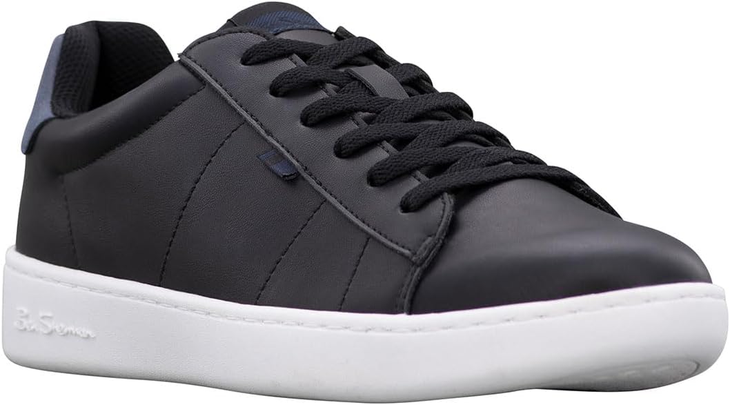 Мужские модные кроссовки Hampton Ben Sherman, белый/черный/синий — фото 3