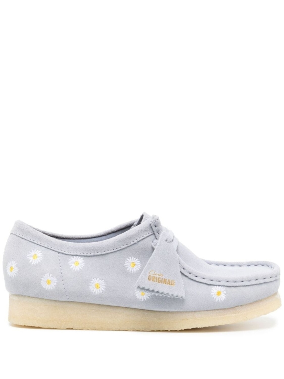 

Туфли Wallabee на шнуровке Clarks Originals, синий