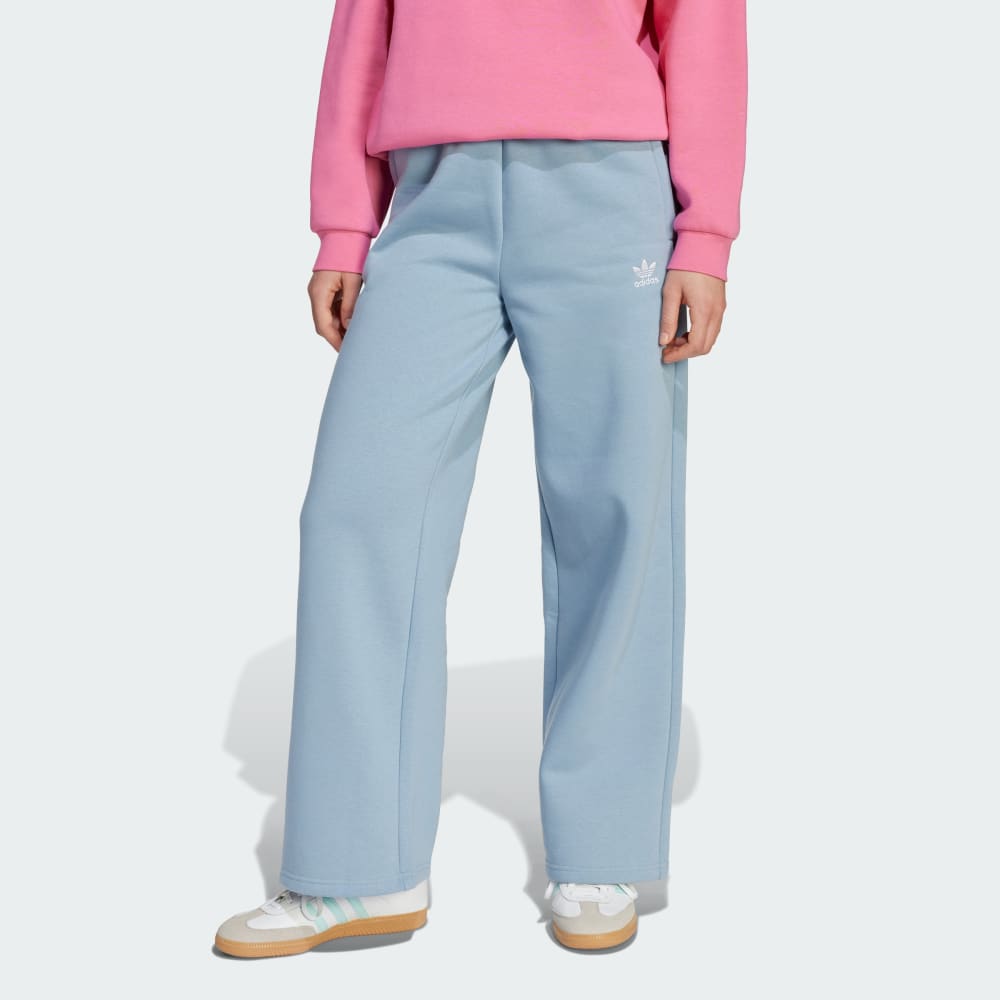 

Спортивные брюки Adidas Wide Leg Pants, цвет Tactile Blue/White