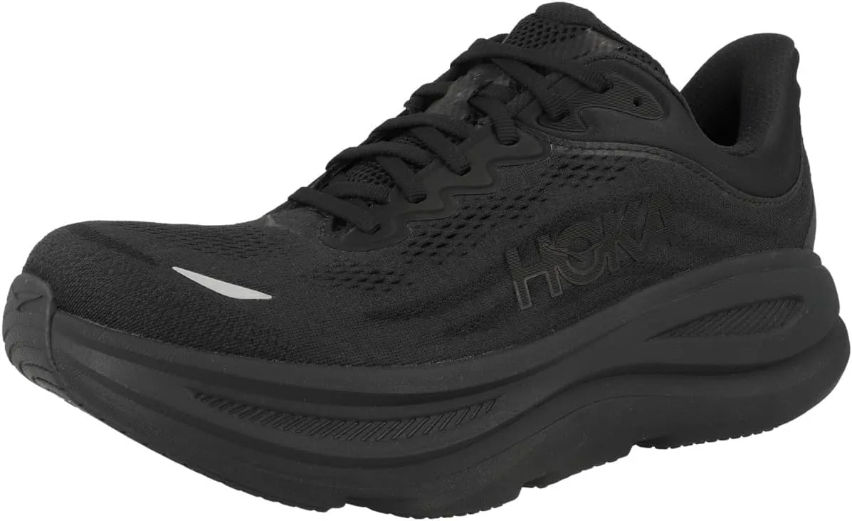 Мужские кроссовки Hoka Bondi 9, черный — фото 2
