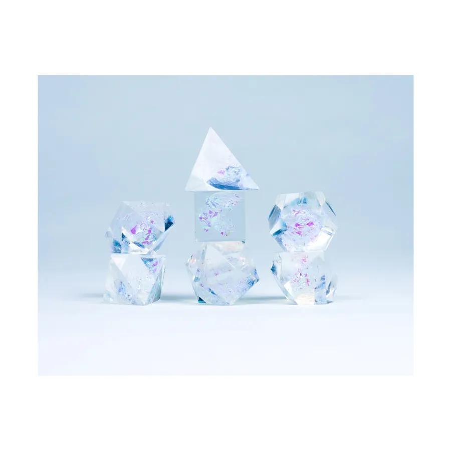 

Набор Poly — плащ и кинжал, прозрачный (7), RPG Dice Sets