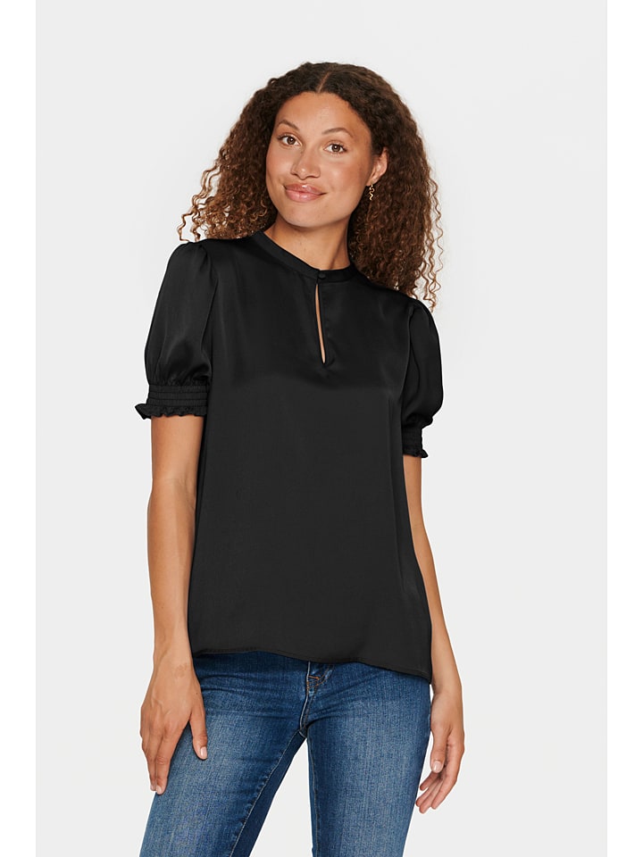 

SAINT TROPEZ Черная блузка