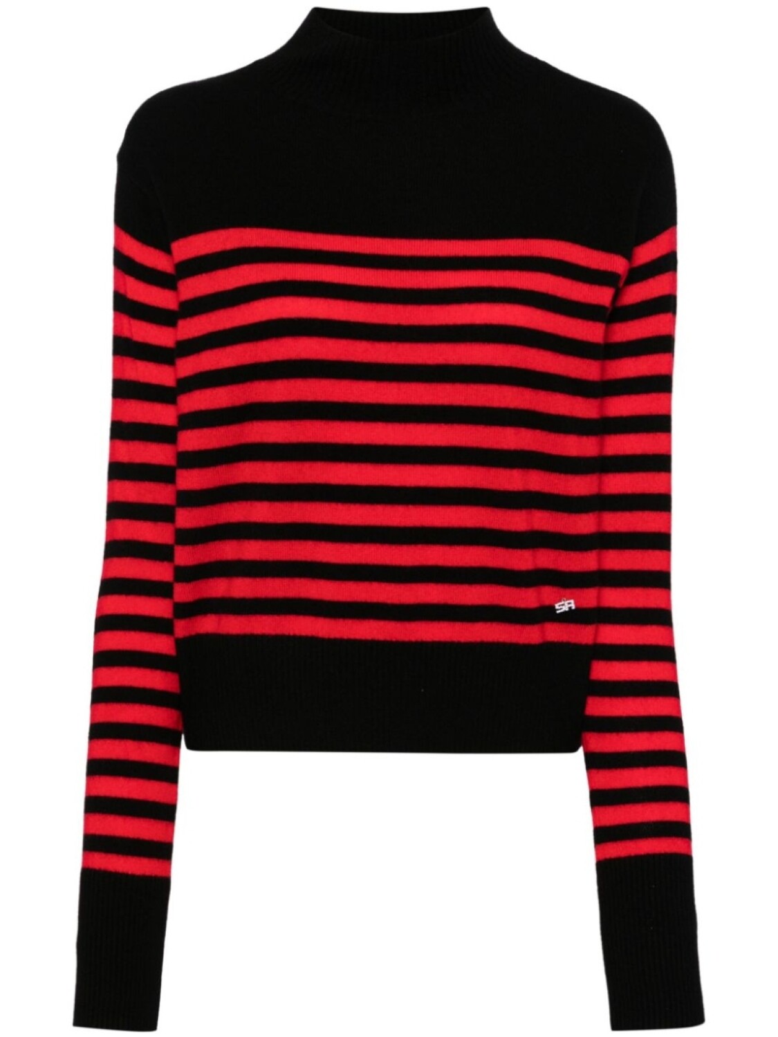 

Шерстяной свитер с высоким воротником Sonia Rykiel, черный
