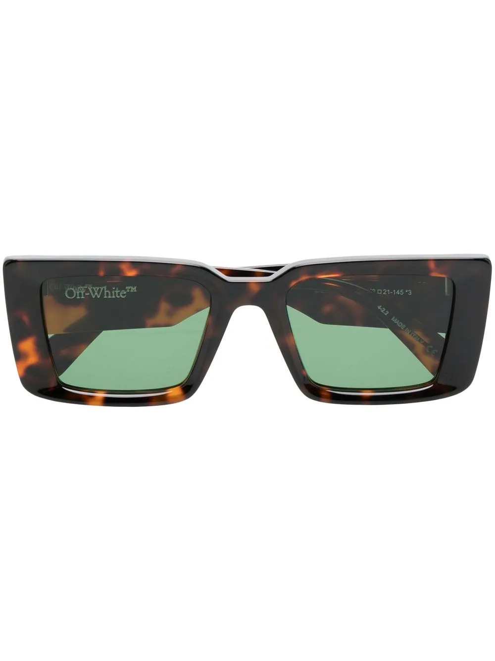 

Солнцезащитные очки Savannah в массивной оправе Off-White Eyewear, коричневый