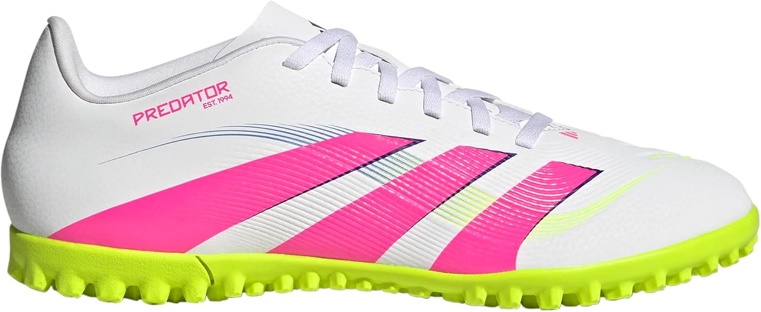 

Футбольные бутсы Adidas Club Turf для мужчин и женщин, белый/розовый