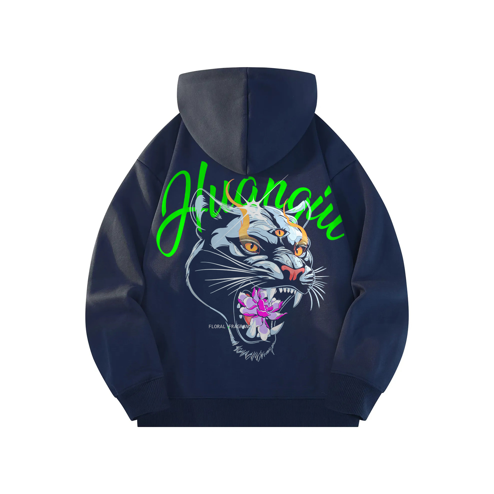 

Толстовка Unisex Hooded Moderate Heavyweight HUANQIU, темно-синий