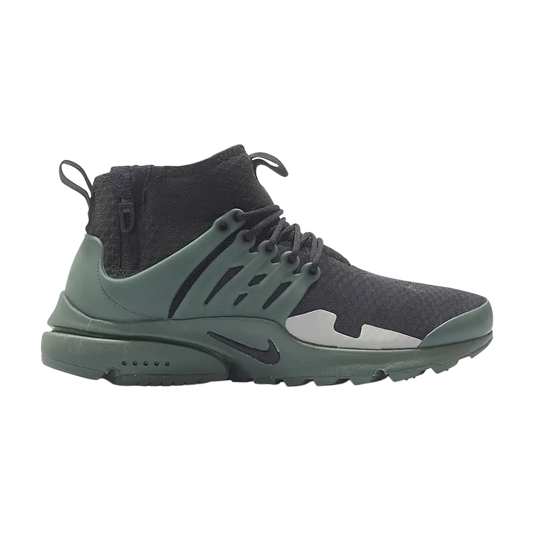 

Кроссовки NikeLab Air Presto Mid SP 'Vintage Green', черный