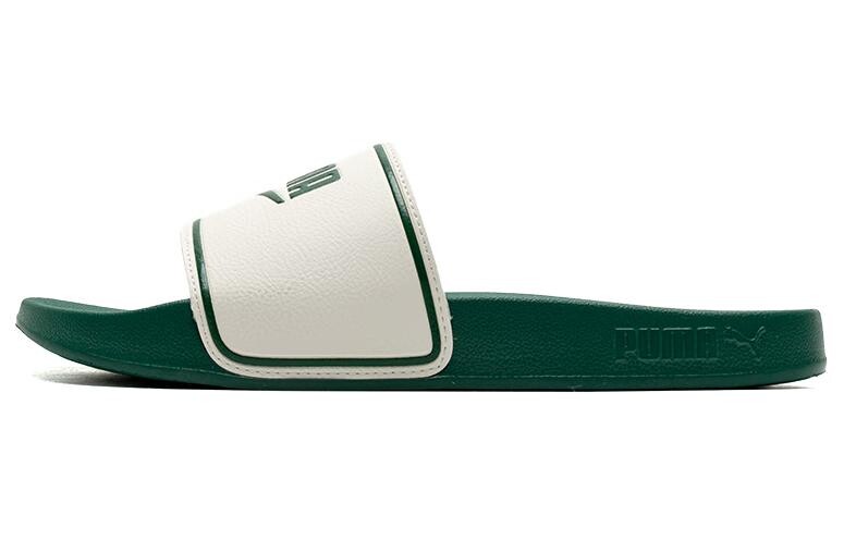 Шлепанцы Puma Leadcat унисекс, White/Green