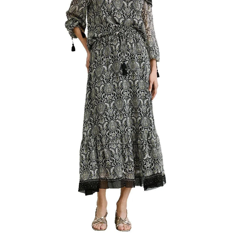 

Юбка Pepe Jeans Earn long skirt, серый