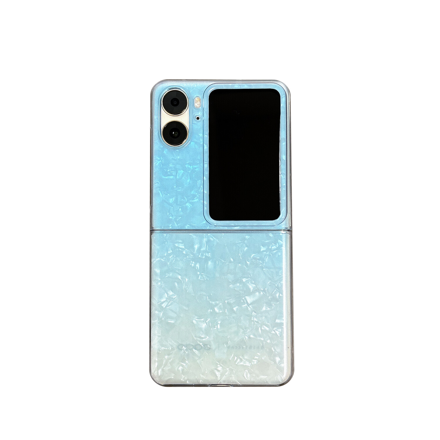 

Чехол для телефона Мивана Mifanna, Rainbow gradient shell + blue sticker