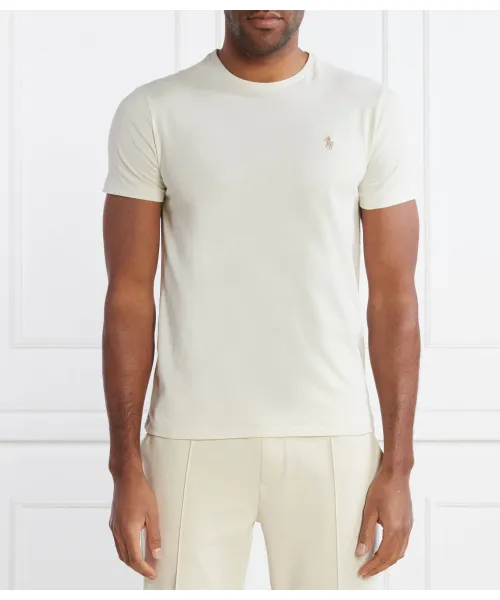 

Футболка Slim fit Polo Ralph Lauren, бежевый