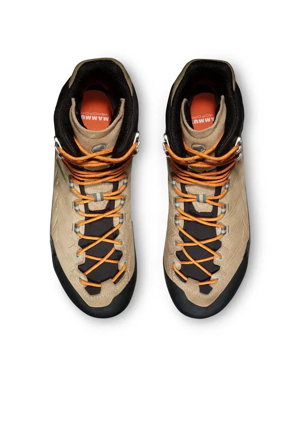 Походные ботинки kento tour high gtx Mammut, Savannah-Dark Tangerine — фото 2